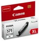 Картридж Canon CLI-571XL GY Ink Cartridge Grey (0335C001) - зображення 2