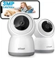 Комплект IP-камер ieGeek SC1 Pro 2K 2 шт Внутренняя WiFi камера 2.4/5GHz, камера безопасности с ночным видением - изображение 1