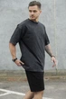 Мужская Оверсайз Винтажная Футболка На Лето Washed Without S/M (387799) - изображение 2