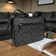 Мужская сумка барсетка стиль Coach, сумка на плечо Коач - изображение 5