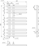 Сушка для рушників Carisma Водяний 100x53x3 - зображення 2