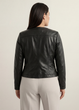 OCHNIK Жіноча шкіряна куртка PLUS SIZE KURDS-0154L-99 XL чорна - изображение 2