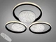Светодиодная люстра Diasha 9098/3+3A BK 81Вт - изображение 1