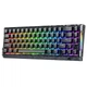Магнітна клавіатура Attack Shark R68 HE Black, 65%, Hall Effect, Rapid Trigger, 8000 Гц опитування, RGB підсвічування - зображення 1