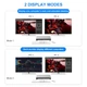 KVM-перемикач DIGITNOW! HDMI для 2 ПК и 2 мониторов (Dual Monitor Extended, 4K@60 Гц RGB 4:4:4, USB Hub, аудио, IR-пульт, Hotkey) - изображение 5