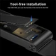Корпус для m2 FIDECO nvme ssd usb 32 gen 2 10gbps usb c sandwich стиль безінструментальна установка m, m-b key чорний - зображення 5