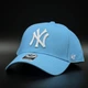 Голубая кепка 47 brand New York Yankees B-MVPSP17WBP-CO - изображение 1