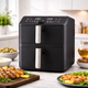 Аэрофритюрница Maestro MR-761 5+5 л 2400 Вт двухъярусная мультипечь без масла - изображение 1