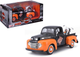 Колекційна модель Maisto: Harley-Davidson Custom — 1948 Ford F-1 Pickup & 1958 FLH Duo Glide / Помаранчевий пікап з мотоциклом (1:24) — 32180OR - зображення 1