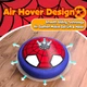 Аерофутбол Spider Hover Football з LED-підсвіткою , літаючий м'яч на повітряній подушці, безпечний для меблів, "Людина-павук" - зображення 4
