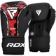 Боксерські рукавиці RDX BOXING GLOVES NEW AURA F17 Чорний, Червоний 16 унцій (BGR-F17BR 16) - изображение 1