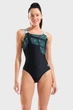 Купальник закритий Arena KIKKO SWIMSUIT SWIM PRO BACK Чорний, Бірюзовий 40 (010807-580 40) - зображення 3