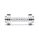 Гантель регульована Adidas Adjustable Chrome Dumbbell Сріблястий 1-5 кг (ADWT-11400) - изображение 4