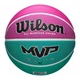 М'яч баскетбольний Wilson MVP elite pk/gn size 6 (WTB1463XB06 6) - изображение 1
