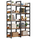 Книжковий стелаж Loft 120×30×143 см на 5 полиць G633AΩ Rosewood 120 - зображення 1