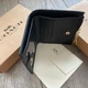 Кошелек Coach маленький чорный натуральная кожа + подарочная упаковка - изображение 4