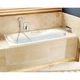 Ванна акрилова Roca MALIBU 170*75см з ручками, без нiжок (A23097000R) - изображение 3