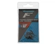 Фидерная застежка с вертлюгом Flagman Feeder Hooked Snap Link Swivels L 5шт (FHSLSL) - изображение 3