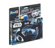 Стартовий набір 1/121 космічного корабля Darth Vader's TIE Fighter Star Wars Revell 63602 - зображення 1