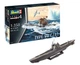 Збірна модель 1:350 підводний човен German Submarine Type VII C / 41 Revell 05154 - зображення 1