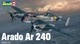 Збірна модель 1:72 винищувач Arado AR-240 Revell 03798 - изображение 2