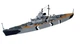 Збірна модель 1:1200 Bismarck Revell 05802 - изображение 2