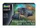Модельний набір 1/76 Krupp Protze KFZ 69 with 3,7cm Pak Revell 03344 - зображення 4