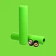Гріпси ESI Chunky Green Зелений - изображение 5
