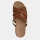 Женские шлепанцы Skechers 114712 CSNT 40 (10US) 27 см Коричневые (199252292872) - изображение 4