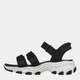 Женские сандалии Skechers 163651 BLK 41 (11US) 28 см Черные (199252931771) - изображение 3