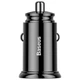 АЗП Baseus Circular Plastic PD3.0 QC 4.0 + 30W USB + Type-C (CCALL-YS) Чорний - изображение 1