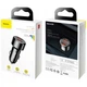 АЗП Baseus Magic Series PPS (2USB 45W/QC/PD/LCD) (CCMLC20A)Чорний - зображення 4