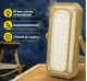 Потужний портативний світильник 120–1200 lm, 10000 mAh Коричневий - зображення 6
