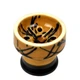 Чаша для кальяна Sweet Bowls 6.2см Ring Glaze Yellow желтая, глиняная с углублением - изображение 3