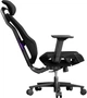 Кресло для геймеров 1STPLAYER Ergo Aero Black-Purple (ERGO-AR-BK) - изображение 7