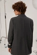 Классический жакет на пуговицах Lurex Темный серый One Size (93500) - изображение 2