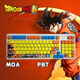 Набір кейкапів Dragon Ball Z: Goku Edition - PBT, MOA профіль, 108 клавіш - зображення 2