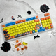 Набір кейкапів Dragon Ball Z: Goku Edition - PBT, MOA профіль, 108 клавіш - зображення 4