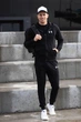 Спортивний костюм Under Armour чоловічий зіп худі + штани чорний 2XL 4119 - зображення 4