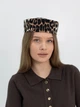 Шляпа таблетка коттоновая D.Hats принт леопард - изображение 1