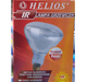 Інфрачервона гріюча лампа Helios (Польща) потужністю 250 Вт із білою (прозорою) колбою - зображення 3