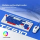 Игровой комплект T-Wolf TF610 RGB – клавиатура + мышка / 1200-3600DPI / (Eng/Ua/Ru) Сине-белый - изображение 7