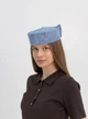 Шляпа таблетка с бантом коттоновая D.Hats цвет голубой - изображение 2