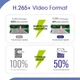 DVR відеореєстратор 8 каналів 5MP Lite для CVI/CVBS/AHD/TVI/IP, H.265+, детекція людини/авто, e-mail сповіщення, віддалений доступ - изображение 3