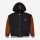 Толстовка на блискавці чоловіча Sprayground Tufting Shark Fullzip Sip SP647 L Чорна (800070332437) - зображення 4