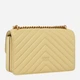 Torebka crossbody damska ze skóry naturalnej mała Pinko Love One Mini 100074A0GK C39Q Żółta (800070357041) - obraz 2