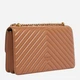 Torebka crossbody damska ze skóry naturalnej Pinko Love One 100941A0GK L17Q Brązowa (800070357039) - obraz 2