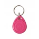 Чип-брелок RFID, 125kHz (только чтение) EM4100/TK4100, 34х29х5мм, Pink - изображение 1