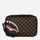 Kosmetyczka Sprayground Check 2 Emboss Toiletry 910B8238NSZ Brązowa (800070353672) - obraz 1