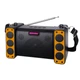 Портативная колонка NEWVEW NV-9172 Solar Panel/BT/USB/TF/FM Orange - изображение 1